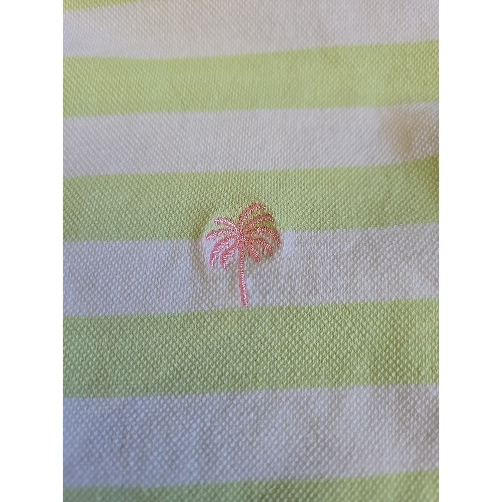 2 Lily Pulitzer Womens Collared Polo Short Sleeve Cotton Spandex Size S - Picture 3 of 10